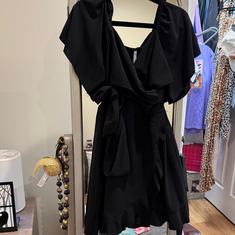 Elegant Black Women's Dress